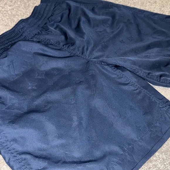 Louis Vuitton Navy Blue Swim Shorts - Picture 2 of 5